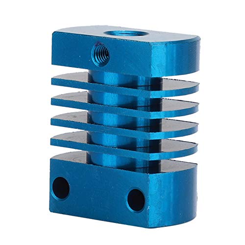 Annadue 3D-Drucker Kühlkörper Aluminiumrohr für MK10 Extruder, CR8 Hochwertiger Kühlkörper, Zubehör für MK10 Extruder, Kompatibel mit V6 Kleinem Lüfter, Seitliche Feststellschraube Annadue 3D-Drucker Kühlkörper Aluminiumrohr für MK10 Extruder, CR8 Hochwertiger Kühlkörper, Zubehör für MK10 Extruder, Kompatibel mit V6 Kleinem Lüfter, Seitliche Feststellschraube von Annadue