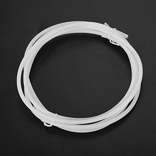 Annadue 3D-Druckerzubehör, 1,5 M/2 M PTFE-Bowdenrohr aus Weißem für 1,75 Filamente für 3D-Drucker, 2,0 Mm Innendurchmesser, 4,0 Mm Außendurchmesser (2M) von Annadue