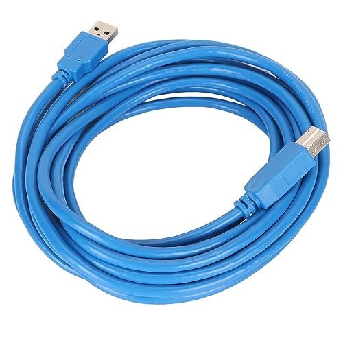 Annadue 5 M Langes USB 3.0 Kabel für Drucker, Hochgeschwindigkeits Datenübertragung, Unterstützt Festplatten, Drucker, Scanner und Mehr Annadue 5 M Langes USB 3.0 Kabel für Drucker, Hochgeschwindigkeits Datenübertragung, Unterstützt Festplatten, Drucker, Scanner und Mehr von Annadue