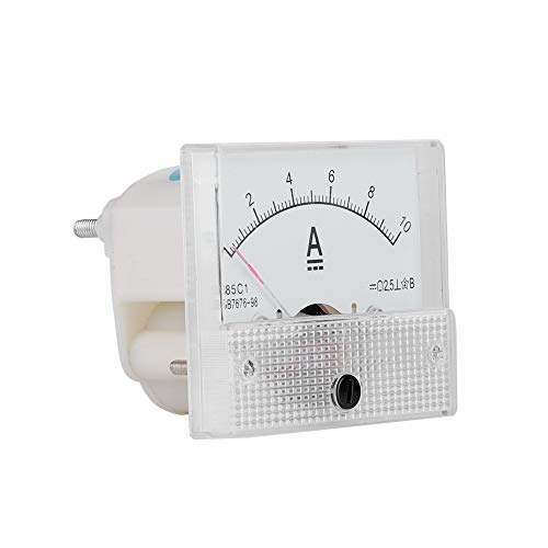 Annadue 85C1 Stromvoltmeter, Zeigertyp DC-Analogfeld mit Geringem Verbrauch, Zur Messung des in Einem Experiment oder zu Hause Verwendeten Stroms. (Durchflussmessung 0-10A) von Annadue
