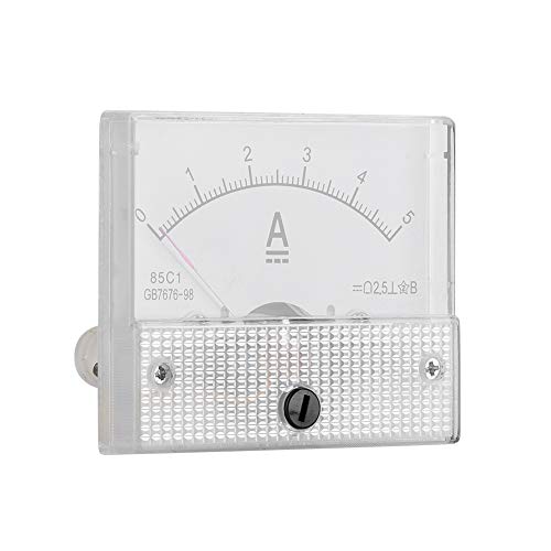 Annadue 85C1 Stromvoltmeter, Zeigertyp DC-Analogfeld mit Geringem Verbrauch, Zur Messung des in Einem Experiment oder zu Hause Verwendeten Stroms. (Durchflussmessung 0-5A) von Annadue