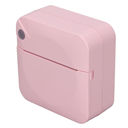 Annadue C17 Tragbarer -Drucker, 57 X 30 Mm Thermopapierdruck, Kein Tintendruck, 200 DPI Wireless Printer, Kommt mit Cutter, Geschenk für Mädchen Freunde Familie (Rosa) von Annadue