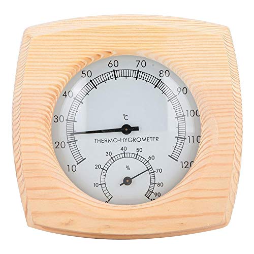 Annadue Digitales Sauna Raum Thermometer, Sauna Hygrothermograph Thermometer Hygrometer von Annadue