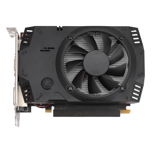 Annadue GT730 4 GB DDR3 128 Bit Gaming Grafikkarte, 1334 MHz Kernfrequenz, 2560 X 1600 Auflösung, 4 GB Videospeicher, mit Lüfter, für Desktop PC von Annadue