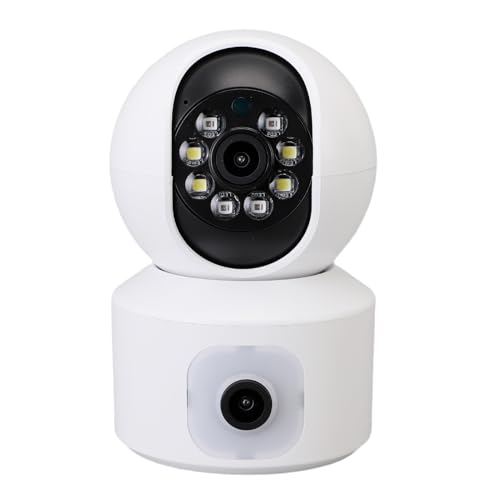 Annadue Indoor Überwachungskamera 1080p, mit der Telefon App Unterstützung Cloud und Lokaler Speicher, Dual Objektiv, 355 ° Abdeckung mit 24/7 Aufzeichnung, 2,4 GHz WLAN Annadue Indoor Überwachungskamera 1080p, mit der Telefon App Unterstützung Cloud und Lokaler Speicher, Dual Objektiv, 355 ° Abdeckung mit 24/7 Aufzeichnung, 2,4 GHz WLAN von Annadue