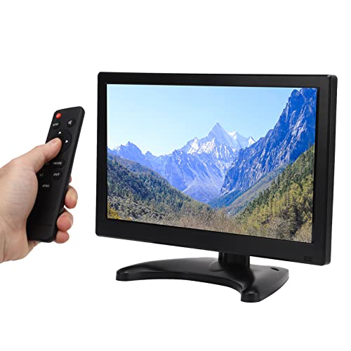 Annadue Laptop, 11,6 Zoll HD LCD Bildschirm, Tragbarer Computermonitor mit VGA HDMI, Zweiter Externer mit Zwei Lautsprechern für den Nachttisch in der Küche, Im (EU-Stecker 100-240 V) von Annadue