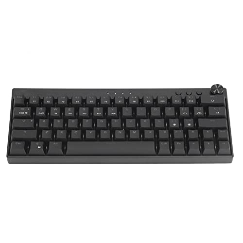 Annadue Mechanische Tastatur, 2,4 G Wireless//Wired Mechanische Tastatur, RGB Hintergrundbeleuchtung,64 Tasten Ergonomische Gaming Tastatur für für HarmonyOS für (Linearer von Annadue