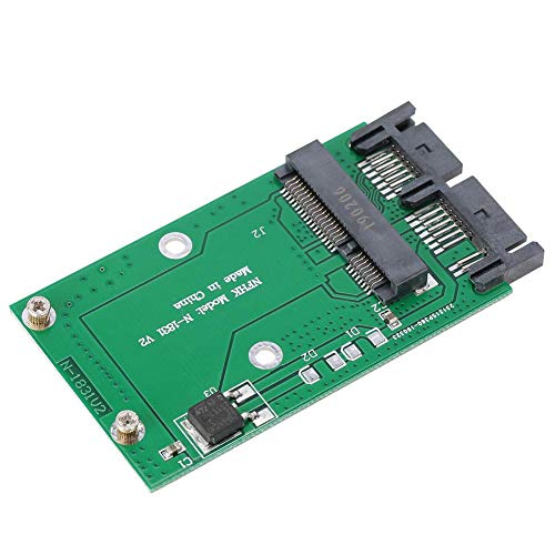 Annadue PCI-E mSATA SSD auf 1,8-Zoll-Micro-SATA-Adapterkarte, hohe Qualität, stabile und hervorragende Leistung, für SSD-Festplatte von Annadue