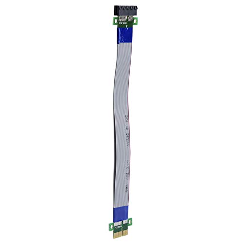 Annadue PCIE 1X-Verlängerungskabel, PCI-Express 1X-Stecker-Stecker-Stecker PCI-E 1X-Verlängerungsadapterband für Grafikkarte von Annadue