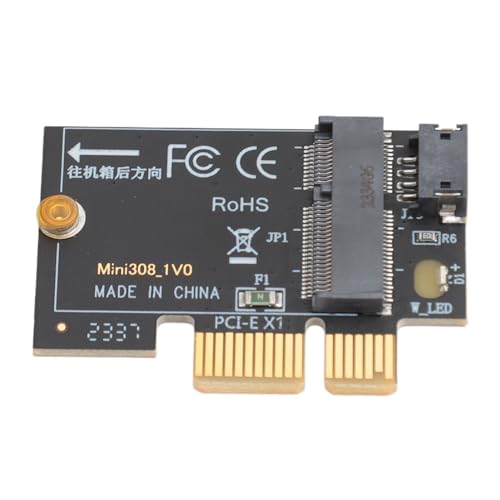 Annadue PCIE M.2-Adapter, M.2-zu-PCIE-X1-Adapterkarte, Hochgeschwindigkeits-Datenübertragung, Steckbare M.2-zu-PCI-Express-X1-Adapterkarte für den Desktop Annadue PCIE M.2-Adapter, M.2-zu-PCIE-X1-Adapterkarte, Hochgeschwindigkeits-Datenübertragung, Steckbare M.2-zu-PCI-Express-X1-Adapterkarte für den Desktop von Annadue