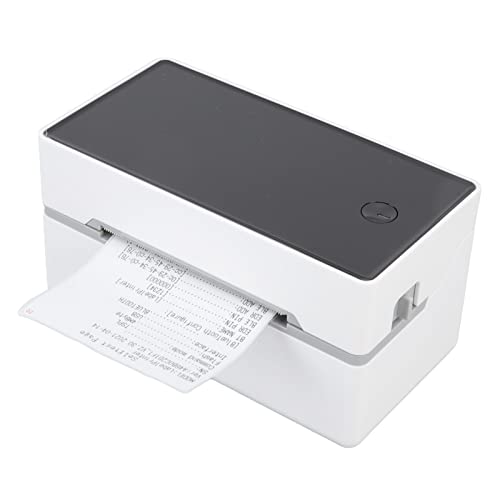 Annadue Thermoetikettendrucker,Etikettendrucker Labeldrucker,Thermoetikettendrucker,/USB Thermodrucker für Versandetiketten Home Small Business (EU-Stecker) von Annadue