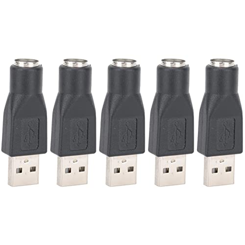 Annadue USB-Stecker auf PS/2-Buchse, Adapter-Konverter für Tastatur und Maus, Klein und Tragbar, Plug-and-Play von Annadue