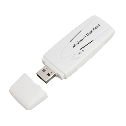 Annadue USB-WLAN-Adapter, Dualband 2,4 G & 5,8 G 300 Mbit/s WLAN-Adapter für Samsung-Fernseher, für Kali, für Linux, für Ubuntu, für Linux 2.6.X, für Windows Usw von Annadue