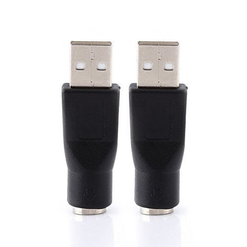 Annadue USB zu PS / 2 Adapter, USB zu PS / 2, USB zu PS / 2 Konverter für PC Computer Keyboard Mouse von Annadue