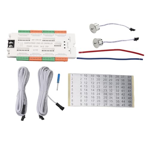 Bewegungssensor-LED-Treppenlicht-Controller, Kaskaden-LED-Treppenbeleuchtungsset, LED-Stufen-Lauflicht-Controller, Treppenhaus-Menschensensor-Stufenlicht-intelligenter Controller Bewegungssensor-LED-Treppenlicht-Controller, Kaskaden-LED-Treppenbeleuchtungsset, LED-Stufen-Lauflicht-Controller, Treppenhaus-Menschensensor-Stufenlicht-intelligenter Controller von Annadue