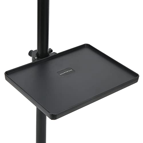 Clamp-On Rack Tray Holder, Phone Clip Holder, Mikrofonständer Regal, Multi-Functional Live Streaming 3 Legged Floor Stand. (PU626) von Annadue