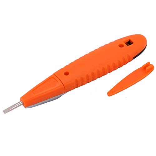 Digitaler AC/DC-Spannungsprüfer, mit LED-Anzeige 12-220V für AC-Spannungstest, DC-Test und Hochspannungstest usw.(mit Kontrolllampe) von Annadue