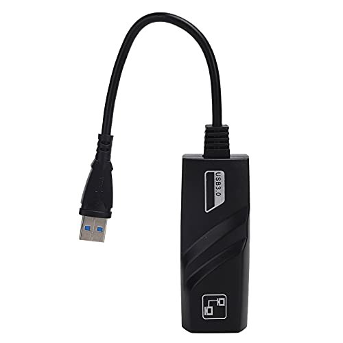 Ethernet Adapter, Computerzubehör, USB3.0 auf RJ45 Gigabit Verkabelte Externe Netzwerkkarte mit 10/100/1000Mbps Übertragungsrate, Plug and Play. von Annadue