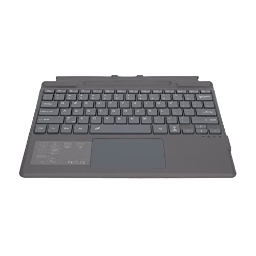 Für Pro 8 Pro X Ultraflache Tragbare Kabellose Bluetooth-Tastatur mit Touchpad, Farbiger Hintergrundbeleuchtung, Eingebautem Akku von Annadue