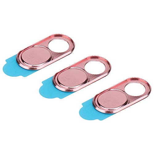 Kafuty Webcam Cover 3pcs Ultra Thin Webcam Abdeckung, Sicherheit Datenschutz, Metal Objektivdeckel Schutzhülle Schutz Geeignet für Smartphones Tablets Desktops Laptops(Rosa) von Annadue