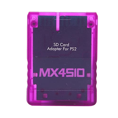 MX4SIO (Speichererweiterung für SIO) SIO2SD SD-Kartenadapter für PS2, für PS2 Speicherkarte SD-Adapter Speicherkarte an Einen Speicherkartenadapter(Lila) von Annadue