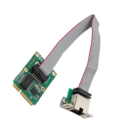 PCIE Netzwerkadapter, 10 100 1000Mbps PCIE Netzwerk Controller Karte, RJ45 LAN NIC Karte für Win ME 98SE Win 2000 Win XP für Vista 7 8 10 für Linux für OS X Laptop 10.4.X von Annadue