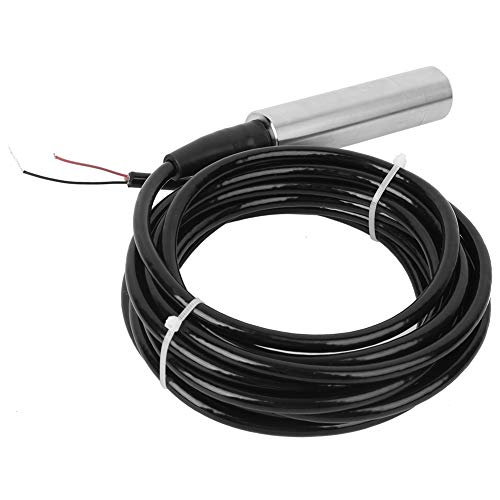 TL-136 Flüssigkeitsstandsensor, DC24V 4-20mA Eingangsflüssigkeitsstandtransmitter, IP68 Mehrschichtiger Wasserdichter Wasserstandsensor Detektor für Wasser, Öl usw. (Reichweite 0-4 Meter) von Annadue