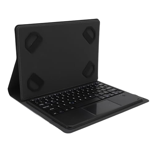 Tablet Tastaturhülle mit Touchpad, Abnehmbare Tastaturhülle für 9 Bis 11 Zoll Tablets, Magnetische Tastaturhülle Unterstützt für Androids, Wins (schwarz) von Annadue