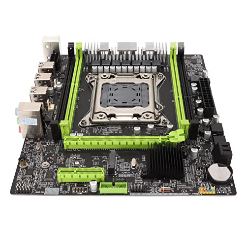 Annadue X79M S PC Motherboard für X79 Chipsatz, Unterstützung LGA 2011 Pin DDR3 Quad Slot Gaming Motherboard mit M.2 Schnitts telle. von Annadue