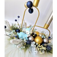 Adventsgesteck Kerzenständer Weihnachtsdeko Tischschmuck Winter Advent Weihnachten Deko Haltbar Adventsgesteck Kerzenständer Weihnachtsdeko Tischschmuck Winter Advent Weihnachten Deko Haltbar von AnnasDeko