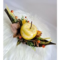 Herbstdeko Apfel Tischschmuck Herbst Ornamente Tischgirlande Deko Naturdeko Kokosblatt Mitbringsel Herbstdeko Apfel Tischschmuck Herbst Ornamente Tischgirlande Deko Naturdeko Kokosblatt Mitbringsel von AnnasDeko