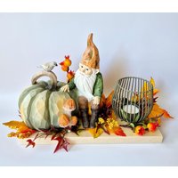 Herbstdeko Windlicht Tischdekoration Herbst Wohndekoration Gesteck Herbstgesteck Holz Herbstdeko Windlicht Tischdekoration Herbst Wohndekoration Gesteck Herbstgesteck Holz von AnnasDeko