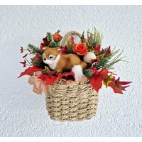Herbstgesteck Tischdeko Wandschmuck Herbst Fuchs Herbstdekoration Haltbar Herbstgesteck Tischdeko Wandschmuck Herbst Fuchs Herbstdekoration Haltbar von AnnasDeko