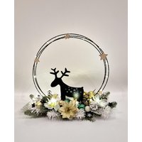 Weihnachtsdeko Beleuchtet Tischschmuck Fensterbankdeko Led Winterdekoration Haltbar von AnnasDeko