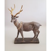 Weihnachtsdeko Hirsch Xxl Tischdeko Winterdekoration Gold/Silber Shabby Chic Weihnachten Weihnachtsdeko Hirsch Xxl Tischdeko Winterdekoration Gold/Silber Shabby Chic Weihnachten von AnnasDeko