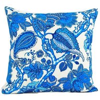 Blumen Blauer Kissenbezug , Dekokissen Duralee Glasgow Kissenhülle Beidseitig von AnnasHomeDecorStore