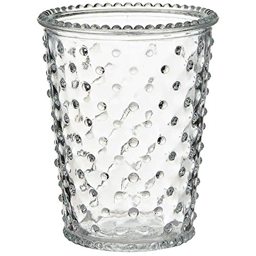 12 x Windlichter mit Noppen H 13 cm - Glaswindlichter - Kerzengläser Vintage 12 x Windlichter mit Noppen H 13 cm - Glaswindlichter - Kerzengläser Vintage von Annastore