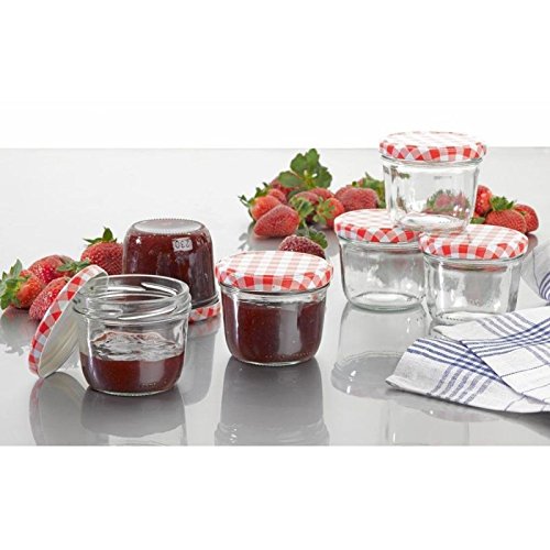 Annastore 6 x Einmachgläser 200 ml mit Deckel - Einmachglas - Sturzgläser - Einkochgläser – Marmeladengläser - Wurstgläser - Weckgläser Annastore 6 x Einmachgläser 200 ml mit Deckel - Einmachglas - Sturzgläser - Einkochgläser – Marmeladengläser - Wurstgläser - Weckgläser von Annastore