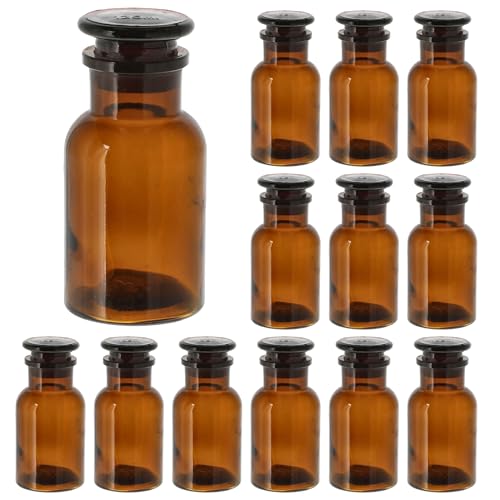 Annastore Apothekerflasche Braunglas mit Glasstopfen und Weithals - Apothekerglas - Stopfenflasche - Weithalsflasche - Apothekergläser - Rundschulterflaschen Größe 12 x 250 ml Annastore Apothekerflasche Braunglas mit Glasstopfen und Weithals - Apothekerglas - Stopfenflasche - Weithalsflasche - Apothekergläser - Rundschulterflaschen Größe 12 x 250 ml von Annastore
