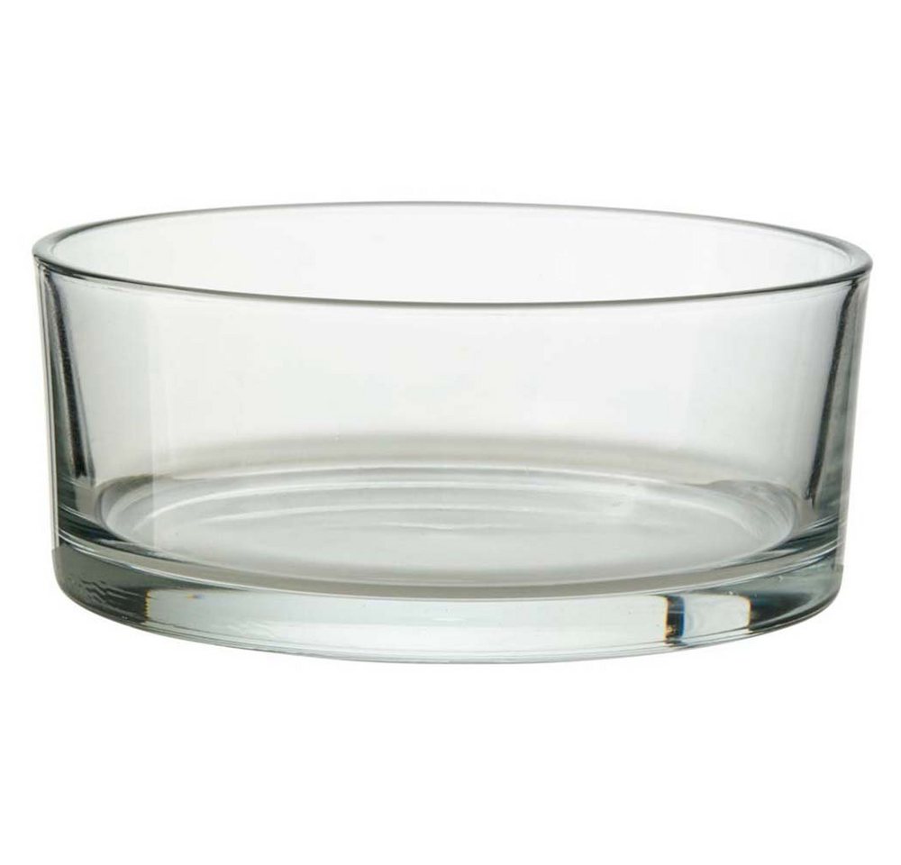 Annastore Dekoschale Glasschale in runder Form Ø 19 cm Schale rund aus Glas Dekoschale (4 St) von Annastore