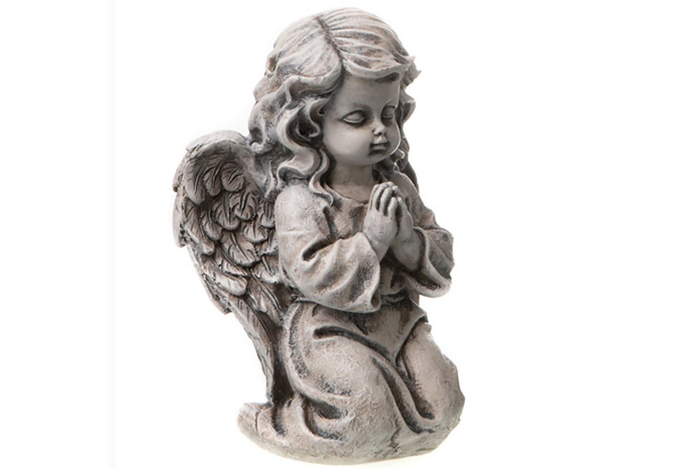 Annastore Gartenfigur Besinnliche Grabdeko zur Erinnerung - Grabschmuck, (Grabfigur, Friedhof Deko), frostfest und witterungsbeständig von Annastore