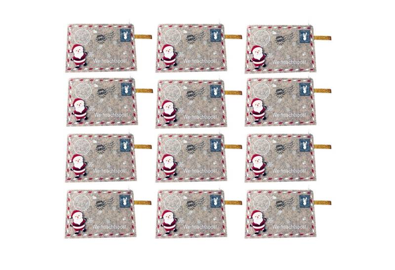 Annastore Geschenkbox Geschenktaschen für Geldgeschenke Geldgeschenkverpackung (12 St), 21 x 23 cm - Geschenktaschen Filz von Annastore