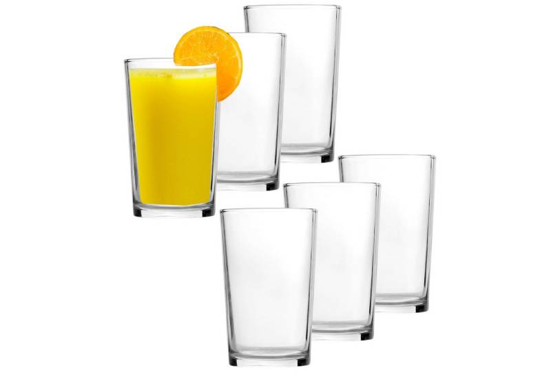 Annastore Glas 6-tlg. Set Trinkgläser - Wassergläser - Saftgläser - Limogläser von Annastore