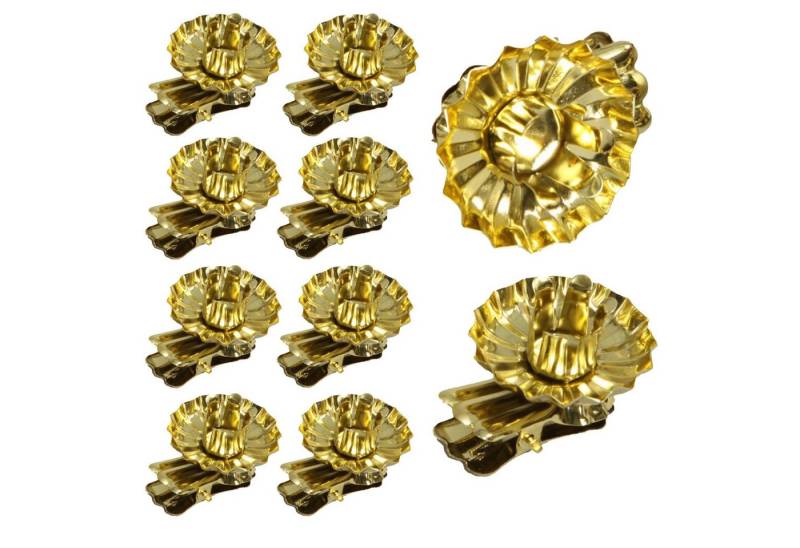 Annastore Kerzenhalter Baumkerzenhalter Clip aus Metall Ø 40 mm (Kerzenhalter für Christbaum), Kerzenhalter Weihnachtsbaum, Weihnachtbaumkerzenhalter von Annastore