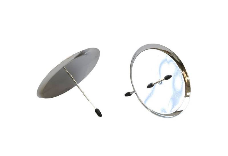 Annastore Kerzenständer 4-TLG. Set Adventskranz-Stecker aus Glas oder Metall (Teelichthalter für Adventskranz), Adventskranzhalter, Kerzenhalter für Adventskranz von Annastore