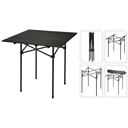 Annastore Multifunktionaler Campingtisch 70 x 70 x 69 cm – Klappbarer Outdoor-Tisch mit Tragetasche – Leicht & robust – Für Garten, Balkon, Picknick, Camping & Events – von Annastore