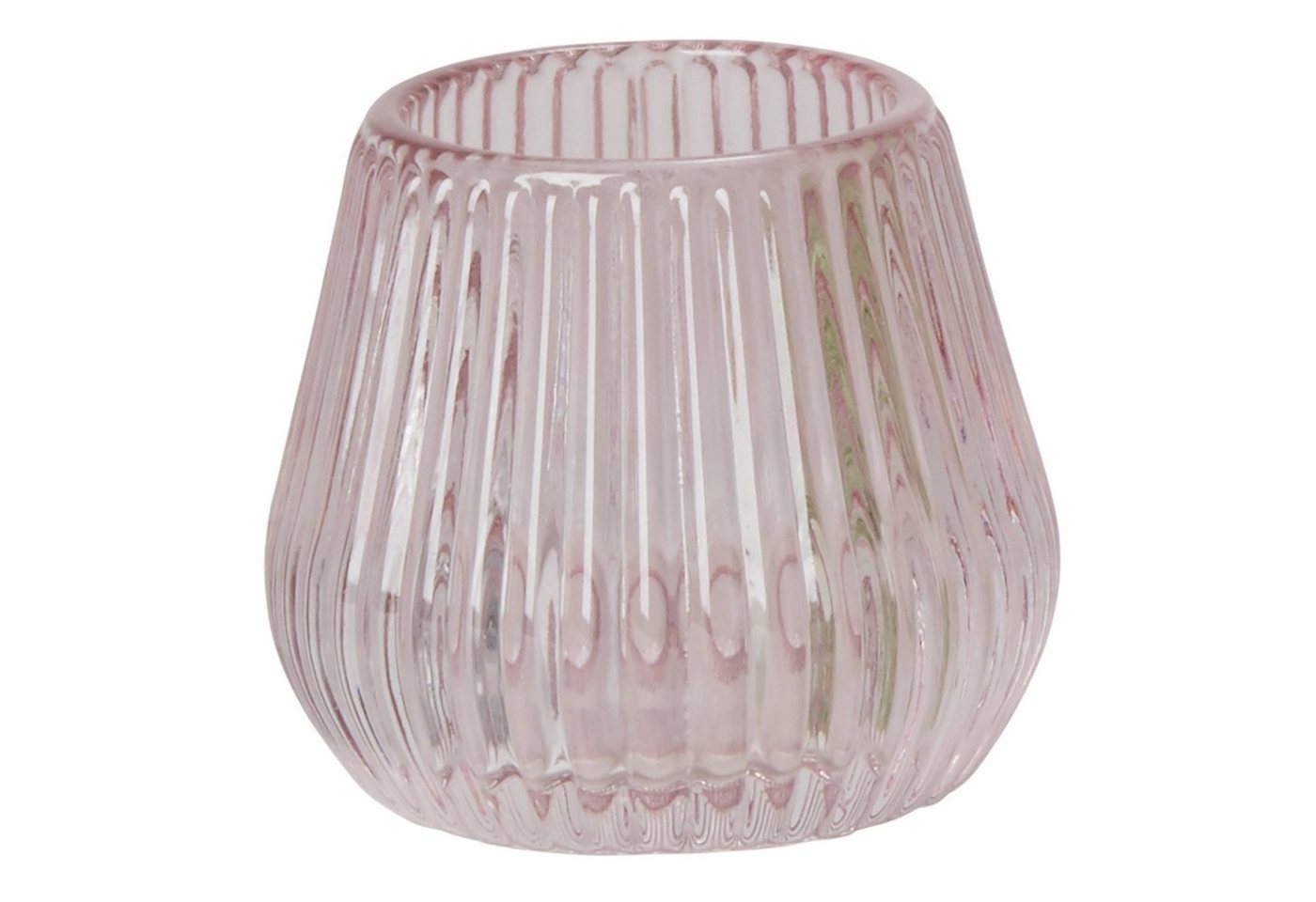 Annastore Teelichthalter 12 x Teelichtgläser - Massives Glas - Kleine Windlichter, H 6,5 cm - Ø 7 cm von Annastore