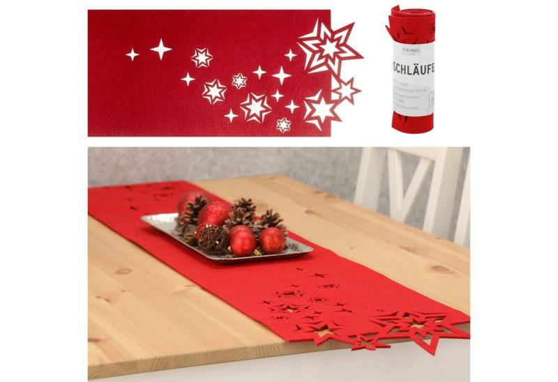 Annastore Tischläufer für Weihnachten Weihnachtsdeko Weihnachtstischläufer (L 140 cm), Weihnachtstisch Deko, Tischdeko Weihnachten von Annastore