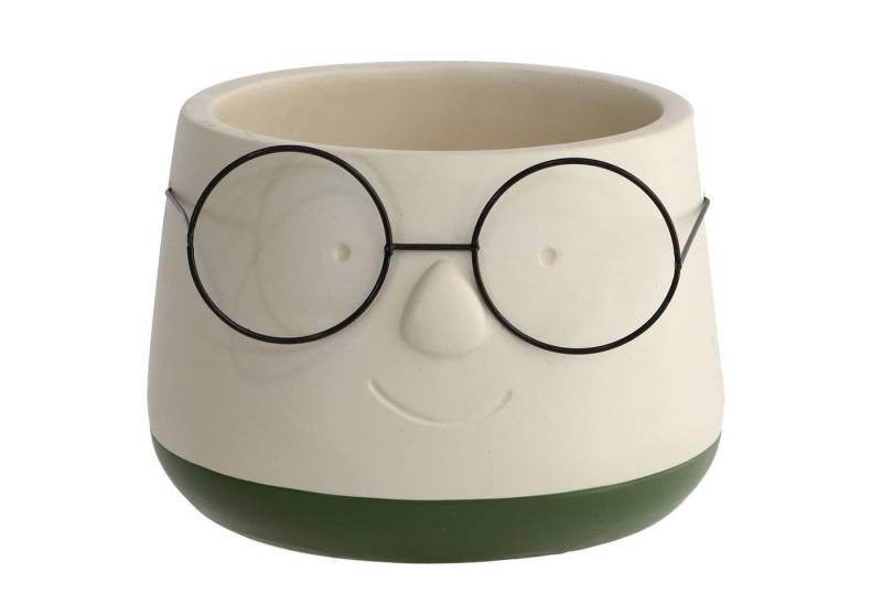 Annastore Übertopf Blumenübertöpfe in witzigem Design (Übertöpfe für Zimmerpflanzen), Blumentöpfe - Übertöpfe aus Keramik - Lustige Blumentöpfe von Annastore