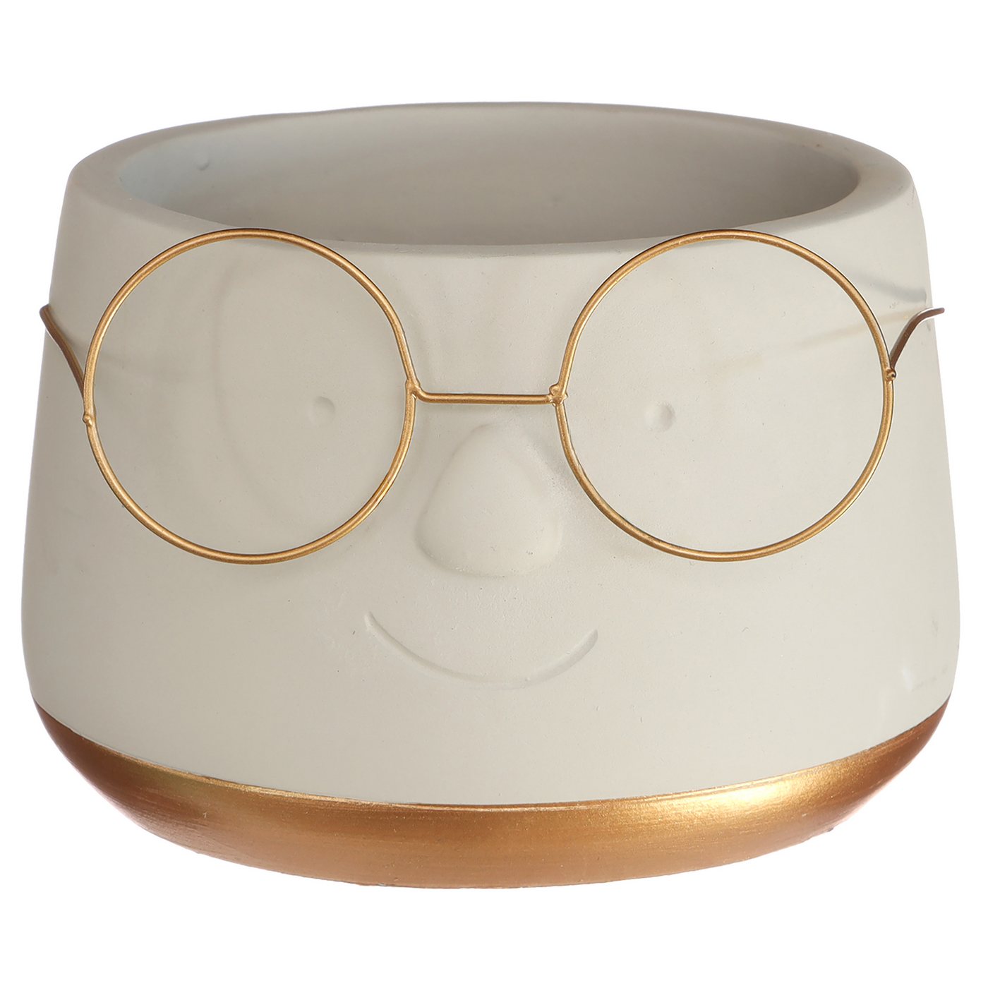 Annastore Übertopf Blumenübertöpfe in witzigem Design (Übertöpfe für Zimmerpflanzen), Blumentöpfe - Übertöpfe aus Keramik - Lustige Blumentöpfe von Annastore